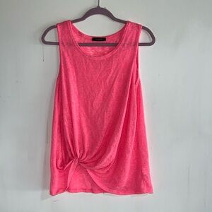 Hot pink women’s tank size Large. Brand new, never worn